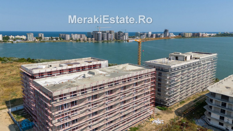 OFERTA PRET!Mamaia Nord-Apartament 3 Camere - Vedere Frontala La Lac - La Cheie