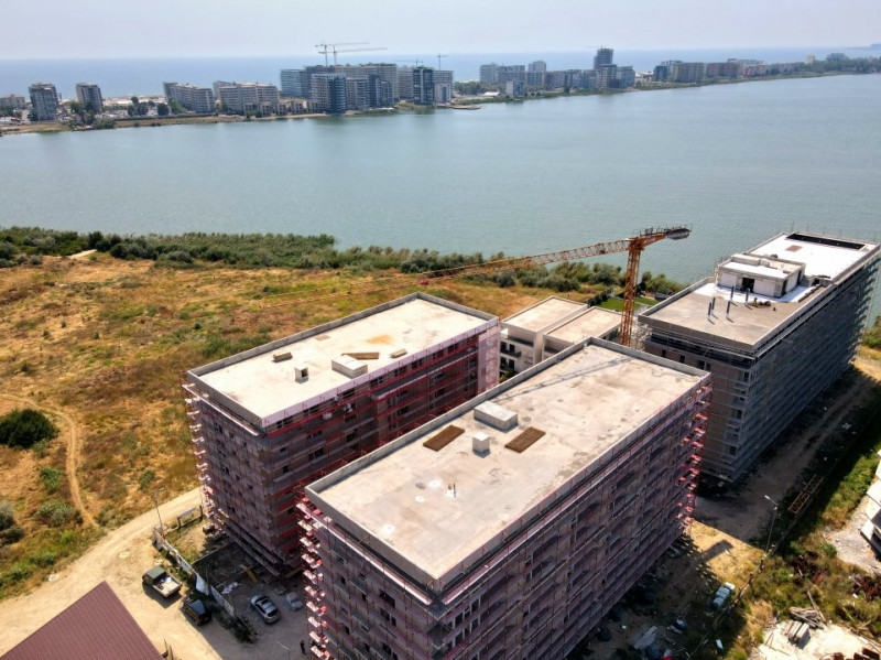 OFERTA PRET!Mamaia Nord -Apartament 2 Camere - Vedere Frontala La Lac - La Cheie