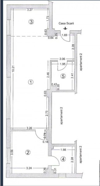Apartament 2 Camere - Zona Gara - Parter - Mobilat/Utilat - Centrala Pe Gaze
