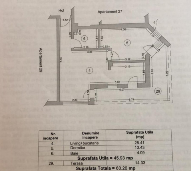 Apartament 2 Camere - Mamaia Nord - Vedere Frontala Catre Mare