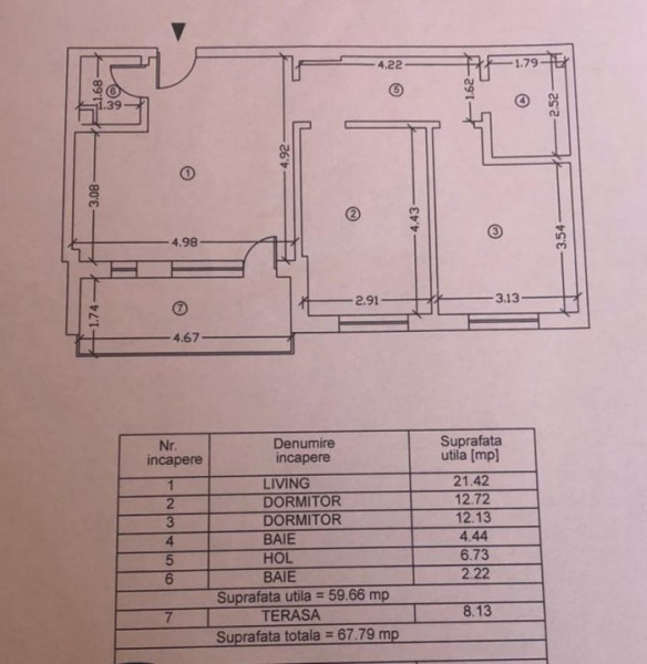 Apartament 3 Camere - Mamaia Nord - Vedere Laterala Catre Mare