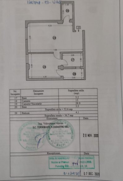 Apartament 2 Camere - Mamaia Nord Lidl - Mobilat Complet
