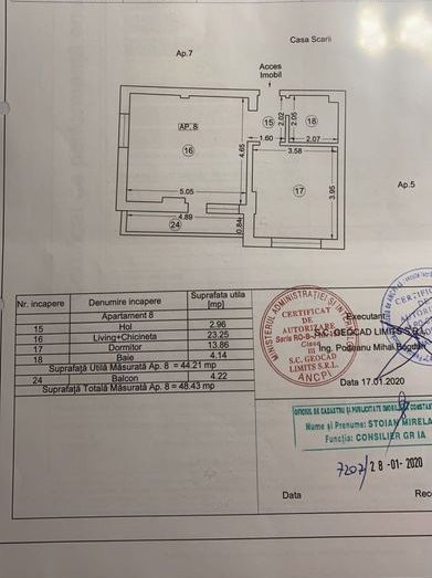 Apartament 2 Camere - Mamaia Nord - Mobilat/Utilat Complet