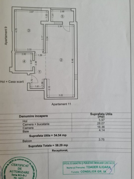 Apartament 2 Camere - Mamaia Nord - Mobilat Complet