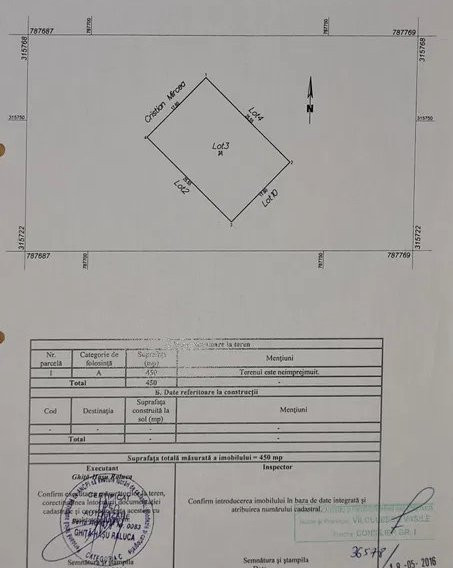 Teren - 450 MP - Mamaia Nord - Ideal Locuinta/Investitie