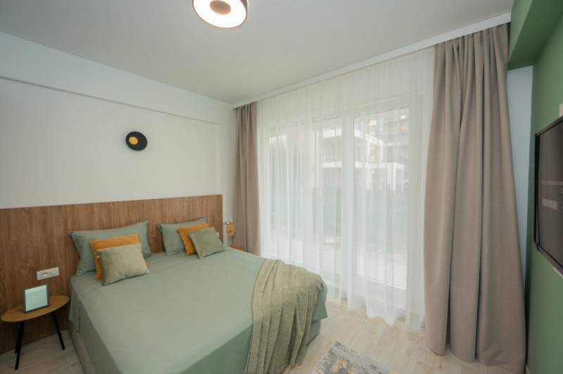 OFERTA PRET! Mamaia Nord -Apartament 2 Camere In Resort CuPiscina,SPA,Fitness  