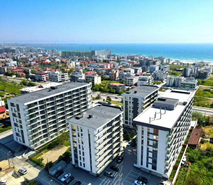 PRET PROMO! Mamaia Nord - Apartament 2 Camere In Resort Cu Piscina,SPA,Fitness 