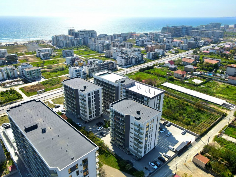 PRET PROMO! Mamaia Nord - Apartament 2 Camere In Resort Cu Piscina,SPA,Fitness 