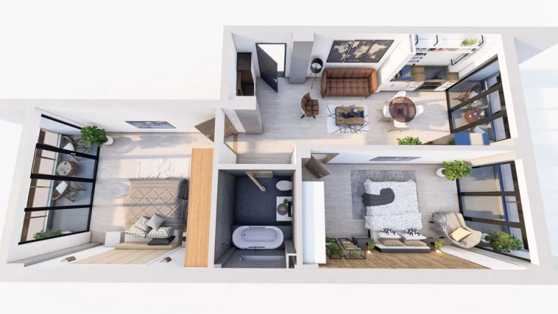 Apartament 3 Camere - Mamaia Nord - Elira BLACKXY