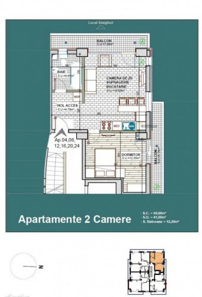 Apartament 2 Camere Premium - Statiunea Mamaia - Good Mood Residence