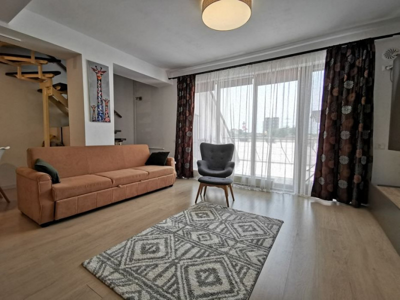 Duplex 3 Camere  - Zona Mamaia Nord - Complet Mobilat - 2 Terase