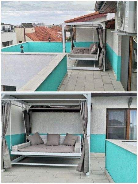 Duplex 3 Camere  - Zona Mamaia Nord - Complet Mobilat - 2 Terase