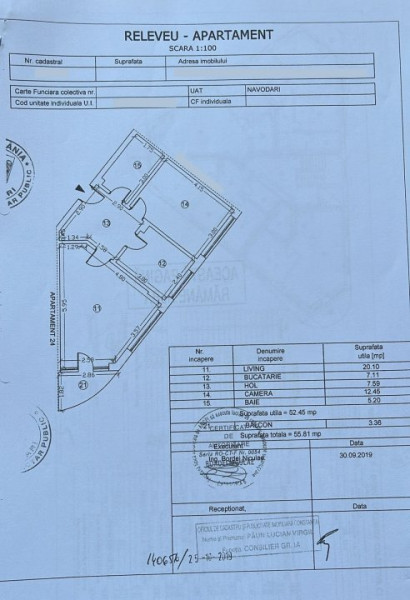 Apartament 2 Camere - Mamaia Nord - Loc Parcare - Vedere Spre Lac Si Mare