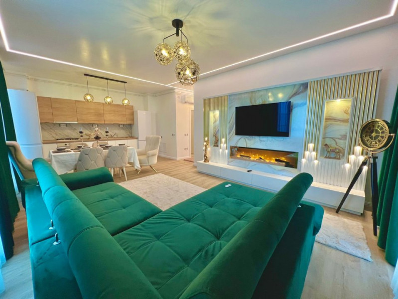 Apartament 3 Camere LUX- Statiunea Mamaia- Ultrafinisat - Vedere Frontala La Lac