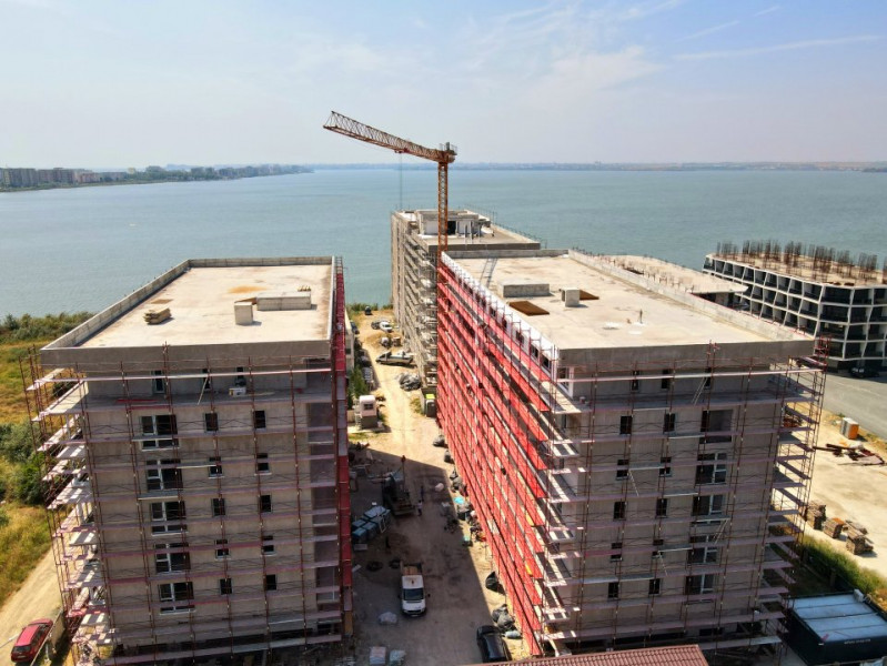PRET PROMO!Mamaia Nord - Apartament 2 Camere - Vedere Frontala La Lac - La Cheie