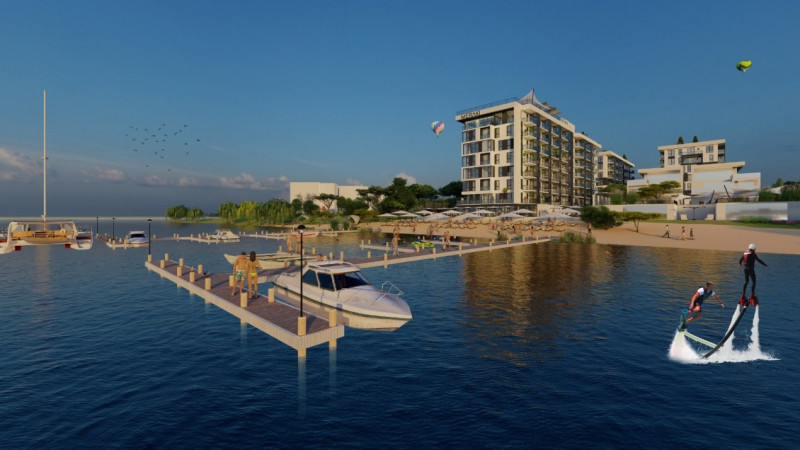 PRET PROMO!Mamaia Nord - Apartament 2 Camere - Vedere Frontala La Lac - La Cheie