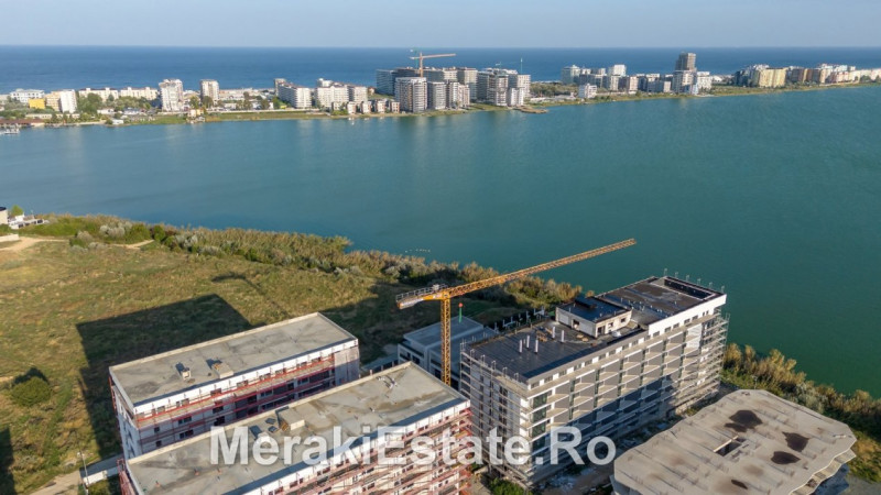 PRET PROMO!Mamaia Nord - Apartament 2 Camere - Vedere Frontala La Lac - La Cheie