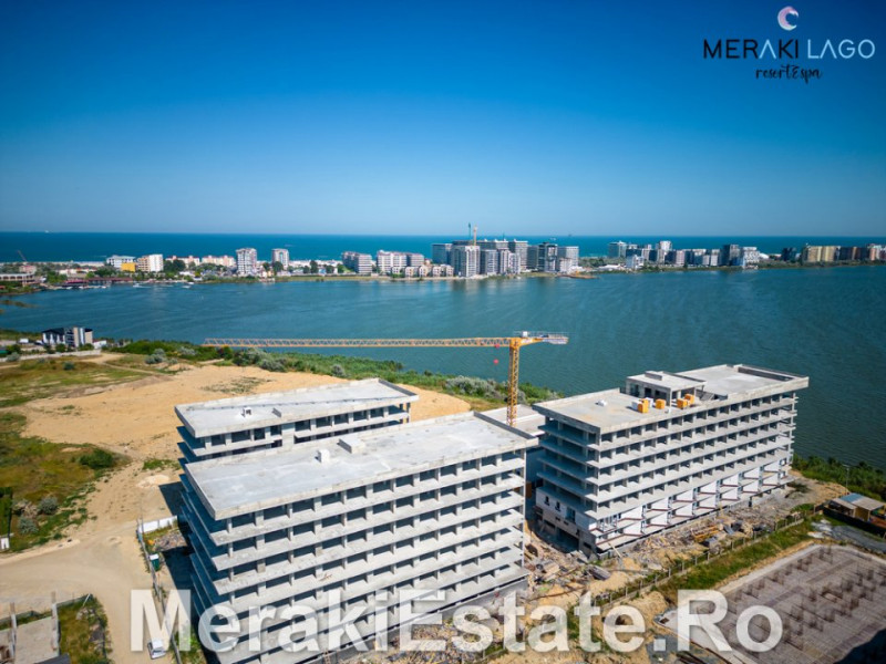 PRET PROMO! Mamaia Nord - Apartament 2 Camere - Vedere Frontala La Lac 