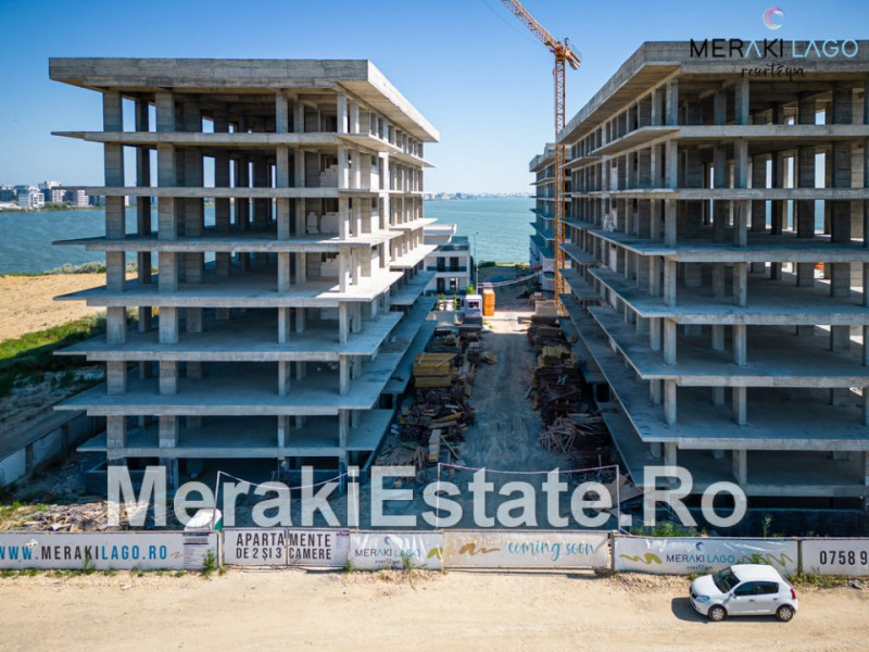 Meraki Lago! Mamaia Nord-Apartament 3 Camere - Vedere Frontala La Lac - La Cheie