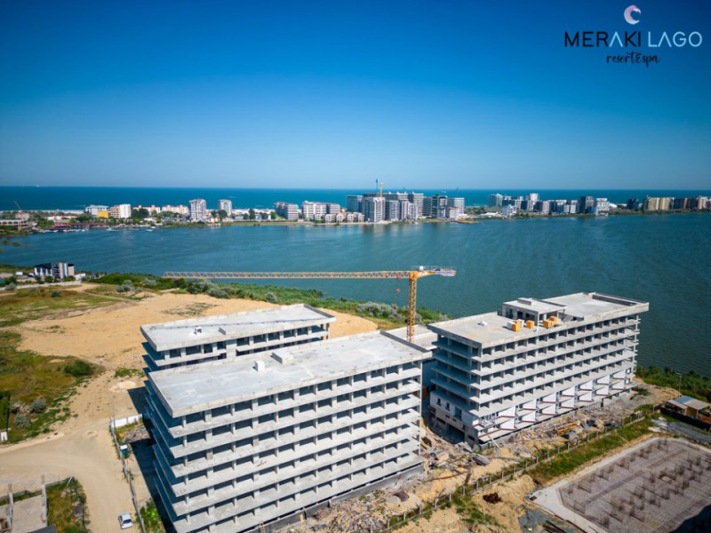 Meraki Lago! Mamaia Nord-Apartament 3 Camere - Vedere Frontala La Lac - La Cheie