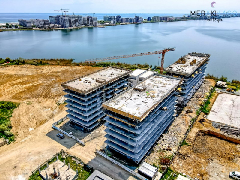 Meraki Lago! Mamaia Nord-Apartament 3 Camere - Vedere Frontala La Lac - La Cheie