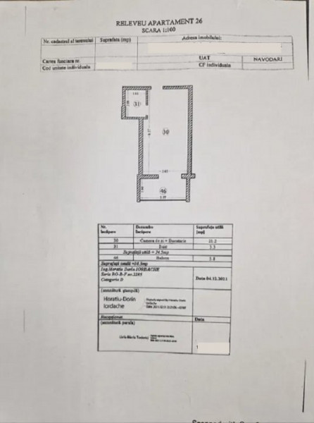 Studio Modern - Mamaia Nord - Mackerel - Mobilat Complet