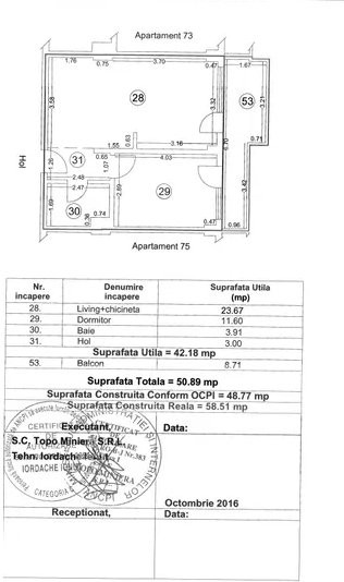 STATIUNEA MAMAIA- SUMMERLAND AP 2 CAMERE VEDERE LA MARE