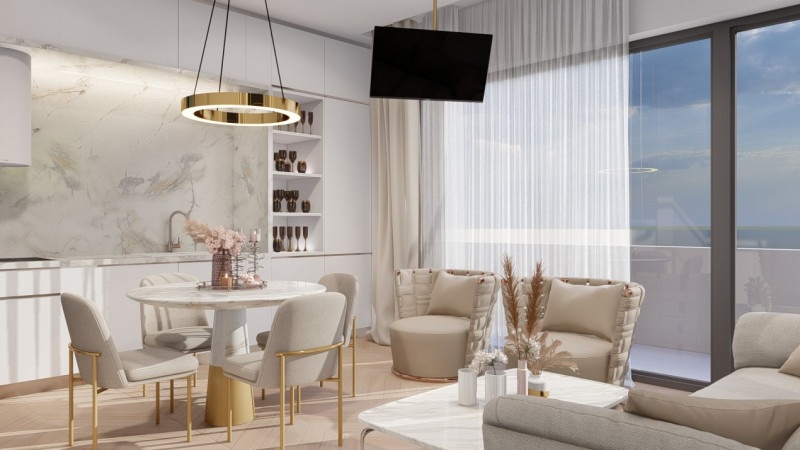 Descoperă un nou stil de viață la malul mării! Apartament 2 camere frontal mare