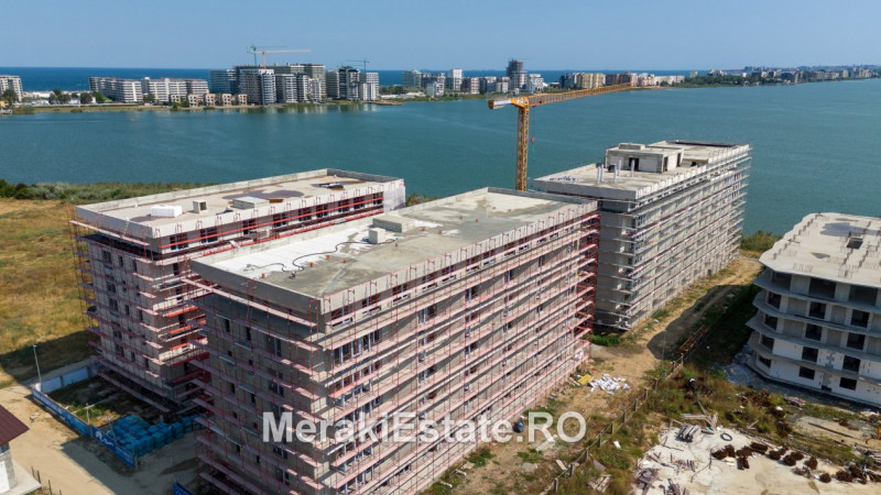 PRET PROMO! Mamaia Nord - Apartament 2 Camere - Vedere Frontala La Lac 